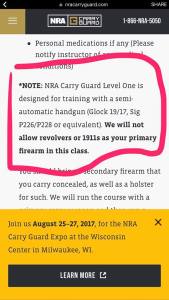 carry guard training limitations pic