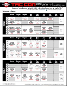TacCon 2018 schedule